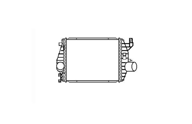 Refrigerador intercambiador aire turbo Vito 2,2L - 2,3L CDI (108-110-112) - V CLASSE 200 220 CDI MERCEDES VITO  pour MERCEDES VITO Refrigerador intercambiador aire turbo Vito 2,2L - 2,3L CDI (108-110-112) - V CLASSE 200 220 CDI MERCEDES VITO  pour MERCEDES VITO