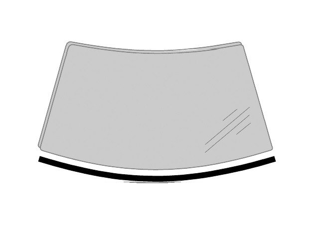 Acceder a la pieza Moldura parabrisas inferior