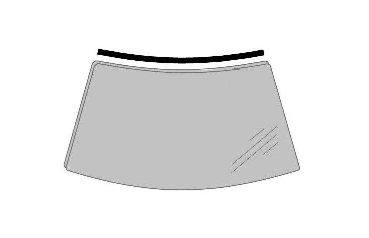 Acceder a la pieza Moldura superior parabrisas