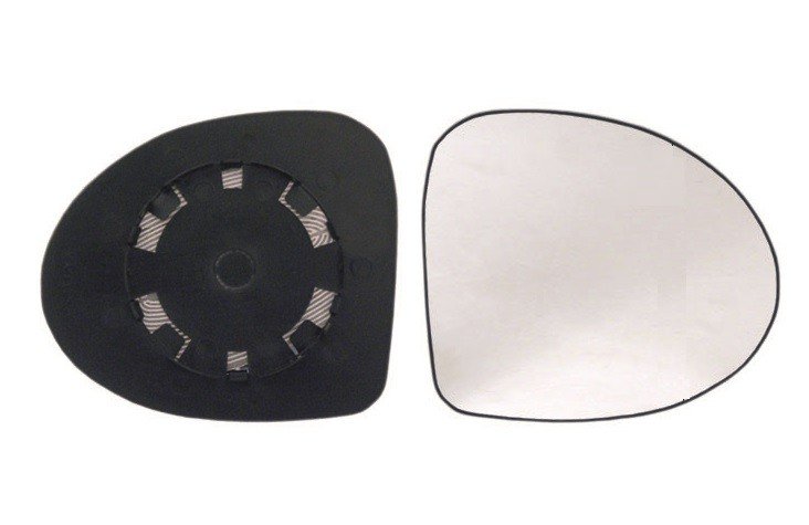 Cristal + soporte retrovisor derecho