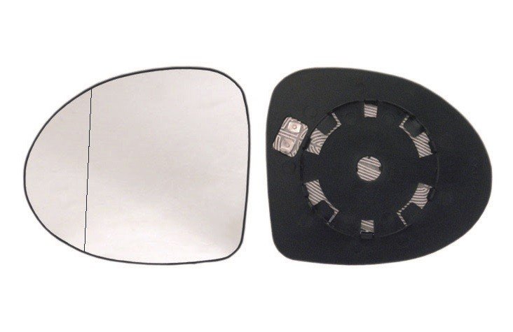 Cristal + soporte retrovisor izquierdo térmico [gran ángulo]