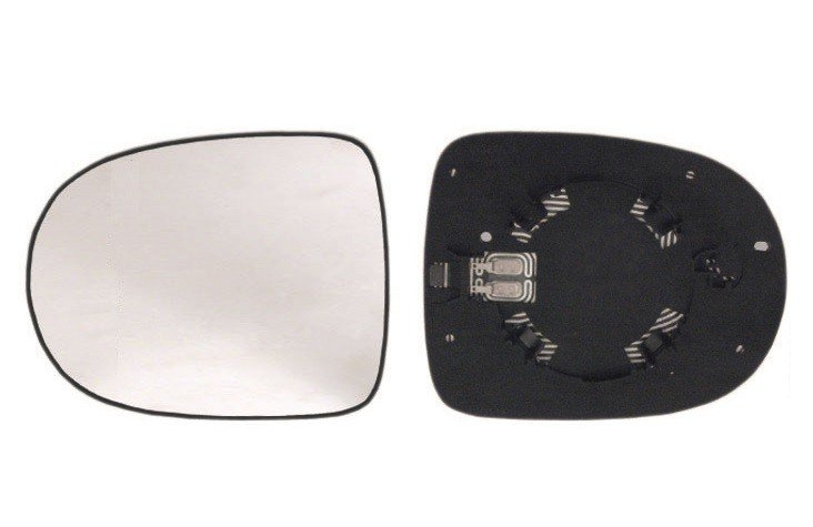 Cristal + soporte retrovisor reversible, térmico, convexo