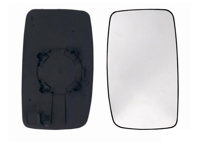 Cristal + soporte retrovisor derecho