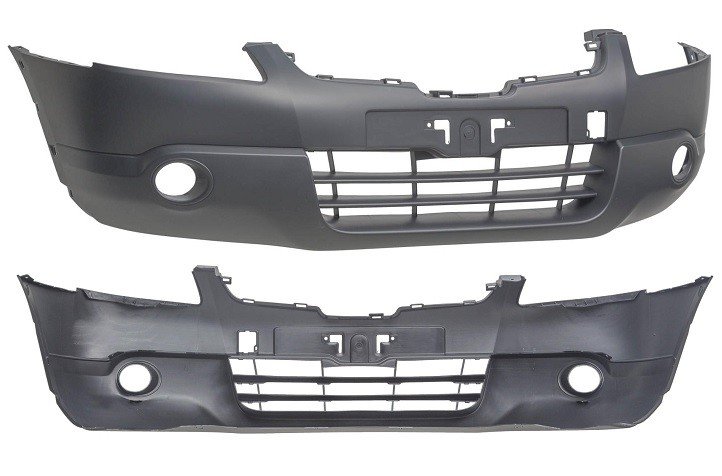 Acceder a la pieza Parachoques delantero negro