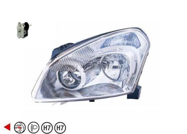 Acceder a la pieza Faro izquierdo eléctrico + motor H7+H7