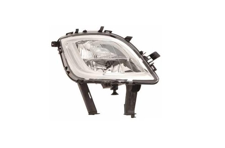 Acceder a la pieza Proyector antiniebla derecho [Cromado]