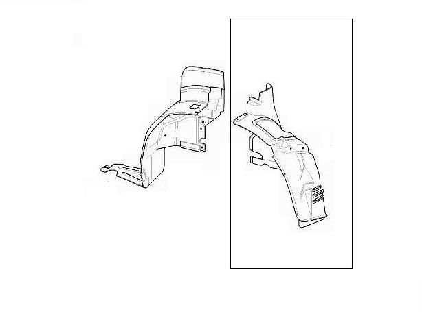Acceder a la pieza Guardabarros delantero derecho [parte delantera]