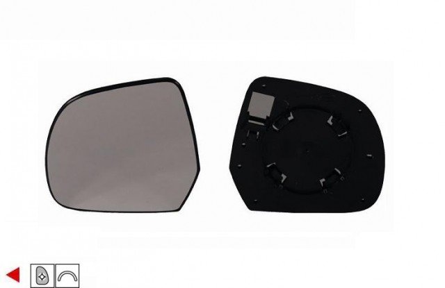 Acceder a la pieza Cristal + soporte retrovisor izquierdo Acceder a la pieza Cristal + soporte retrovisor izquierdo