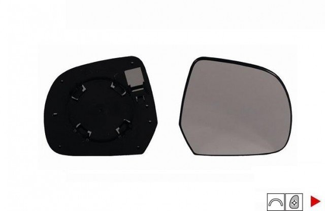 Acceder a la pieza Cristal + soporte retrovisor derecho Acceder a la pieza Cristal + soporte retrovisor derecho
