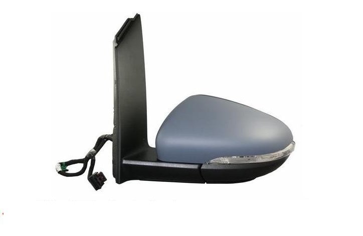 Acceder a la pieza Retrovisor eléctrico izquierdo, asférico, térmico, imprimado, abatible, con intermitente, cortesía (9 pines)