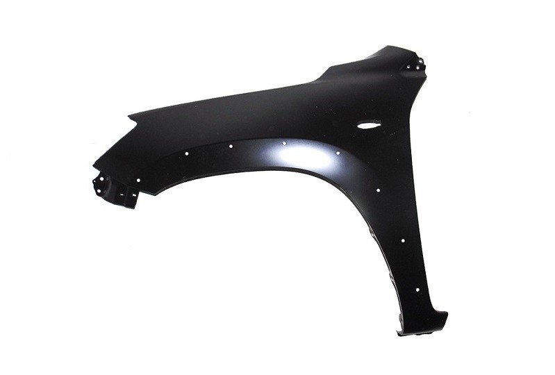 Acceder a la pieza Aleta delantera izquierda para piloto y moldura