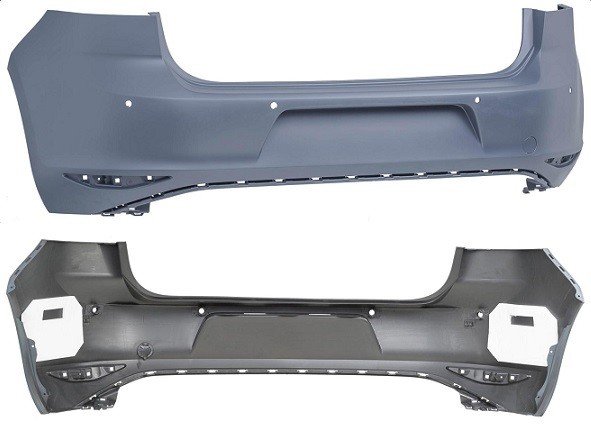 Parachoques trasero imprimado 4 sensores VOLKSWAGEN GOLF  pour VOLKSWAGEN GOLF  Parachoques trasero imprimado 4 sensores VOLKSWAGEN GOLF  pour VOLKSWAGEN GOLF