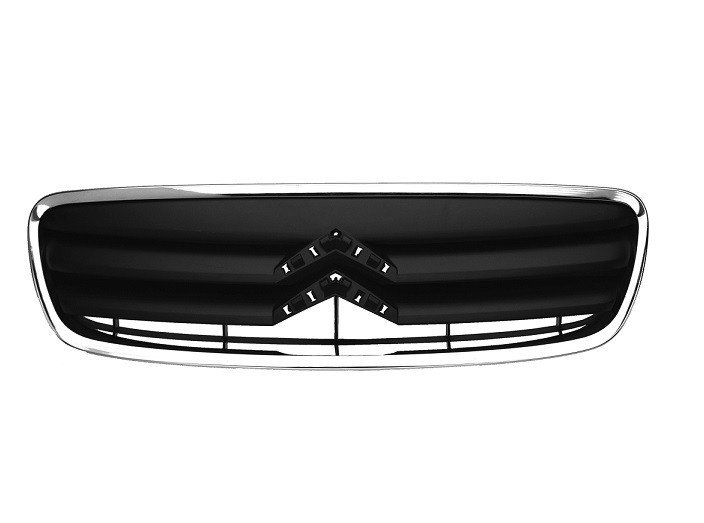 Acceder a la pieza Rejilla frente Negra + Cromada [Abierta]