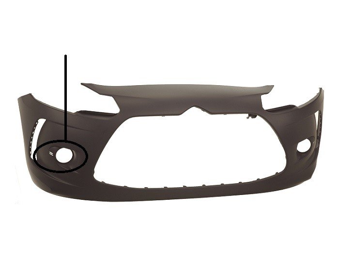 Parachoques delantero imprimado pour CITROEN DS3  Parachoques delantero imprimado pour CITROEN DS3