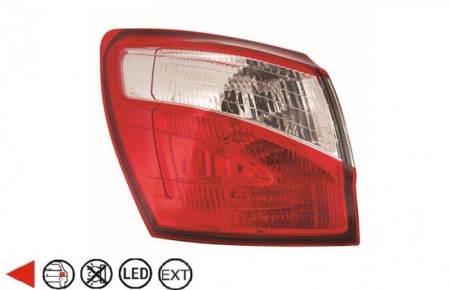 Acceder a la pieza Piloto trasero izquierdo exterior LED Acceder a la pieza Piloto trasero izquierdo exterior LED