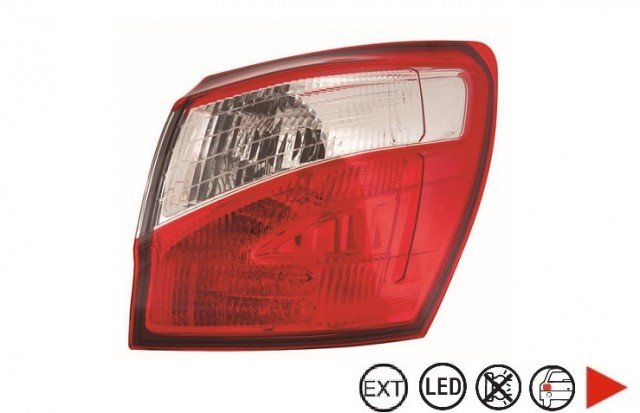 Acceder a la pieza Piloto trasero derecho exterior LED Acceder a la pieza Piloto trasero derecho exterior LED