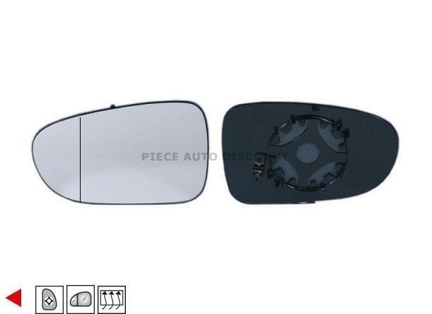 Acceder a la pieza Cristal + soporte retrovisor izquierdo térmico [gran ángulo]