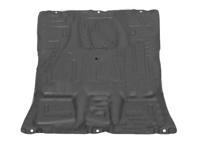 Acceder a la pieza Protección bajo motor