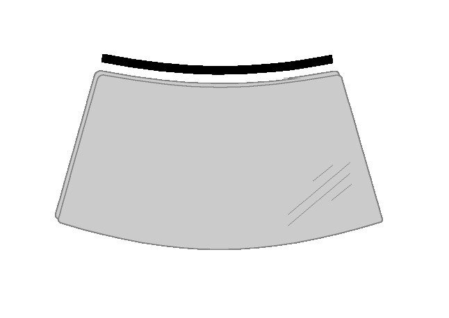 Acceder a la pieza Moldura superior parabrisas 3/5