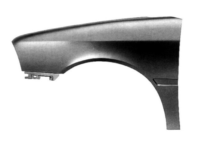 Acceder a la pieza Aleta delantera izquierda