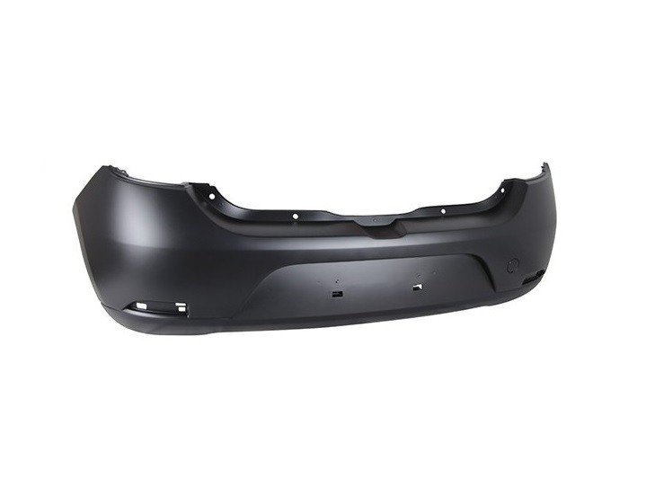 Acceder a la pieza Parachoques trasero negro