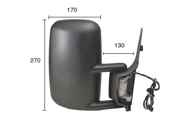 Acceder a la pieza Retrovisor derecho eléctrico, térmico