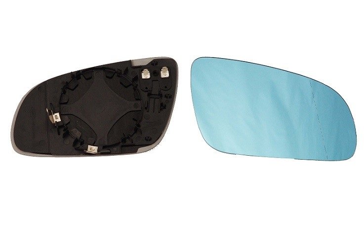 Cristal azul + soporte retrovisor derecho térmico (hasta 2008) AUDI-A8 (4E) pour AUDI A8  pour AUDI A8