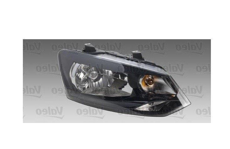 Acceder a la pieza Faro derecho H4 [Negro] [Valeo]