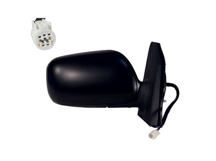 Retrovisor derecho eléctrico, térmico, imprimado TOYOTA COROLLA Completo, con carcasa para pintar del color del vehículo y cristal convexo. Ajuste interior eléctrico, térmico, conector redondo 5 pins.  pour TOYOTA COROLLA Retrovisor derecho eléctrico, térmico, imprimado TOYOTA COROLLA Completo, con carcasa para pintar del color del vehículo y cristal convexo. Ajuste interior eléctrico, térmico, conector redondo 5 pins.  pour TOYOTA COROLLA