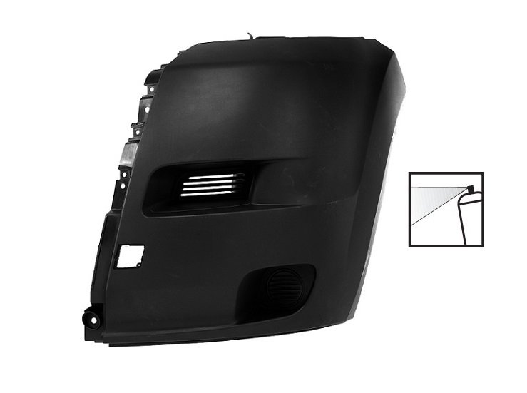 Acceder a la pieza Punta parachoques izquierda imprimada