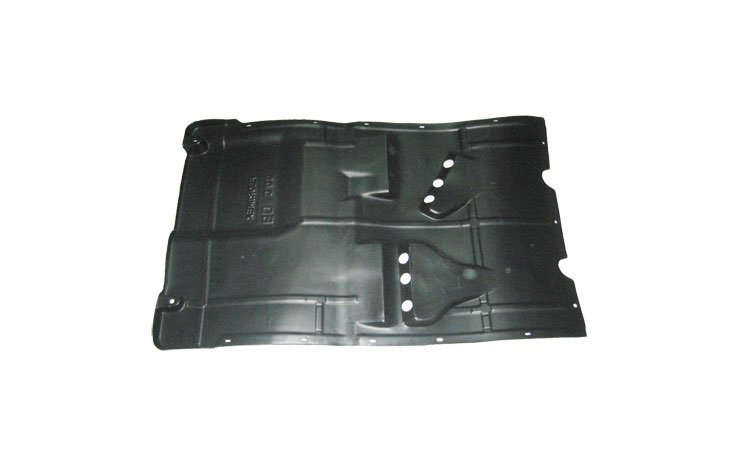 Acceder a la pieza Protección bajo motor central