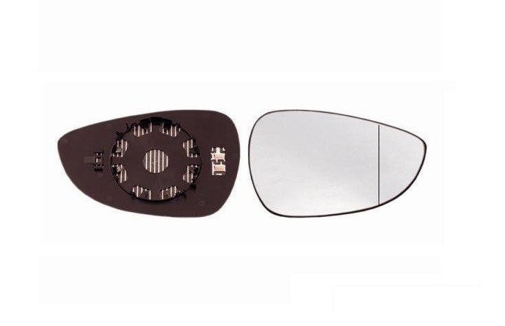 Cristal + soporte retrovisor derecho térmico [gran ángulo]