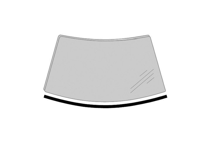 Acceder a la pieza Moldura inferior parabrisas