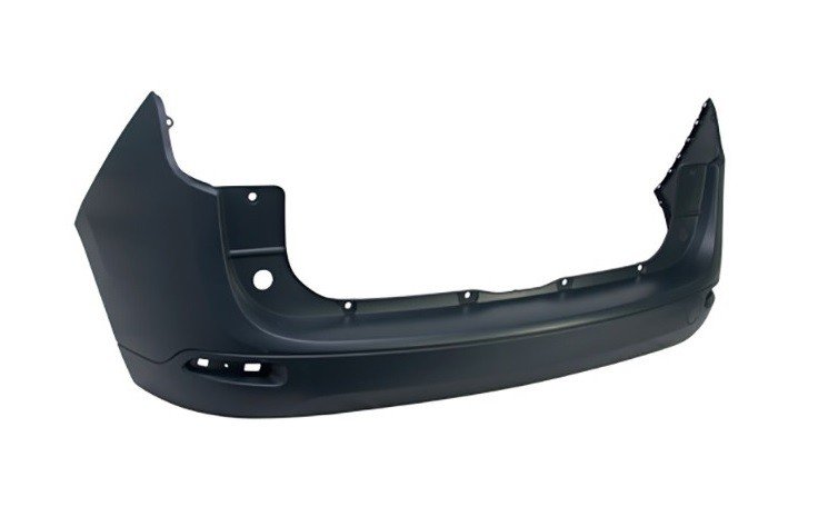 Acceder a la pieza Parachoques trasero negro