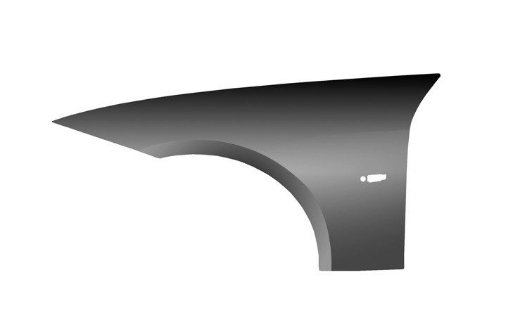 Acceder a la pieza Aleta delantera izquierda