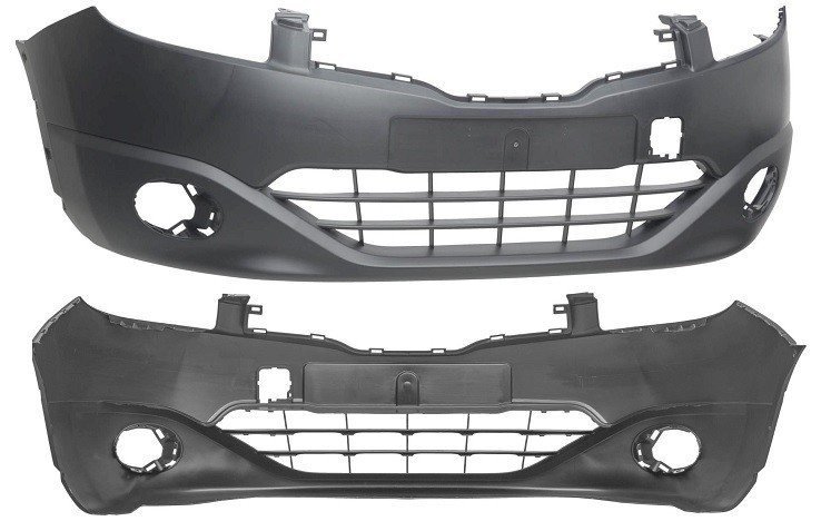 Acceder a la pieza Parachoques delantero negro