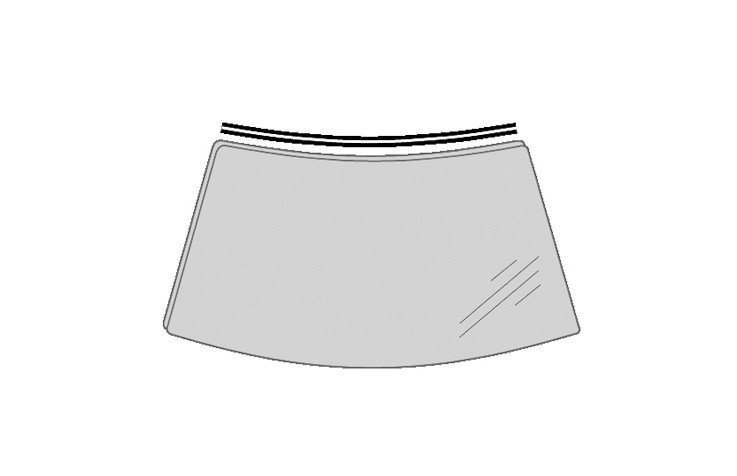 Acceder a la pieza Moldura superior de parabrisas