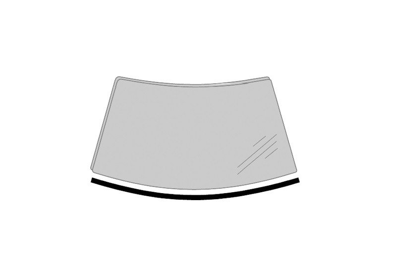 Acceder a la pieza Moldura parabrisas inferior