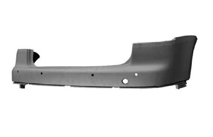 Acceder a la pieza Parachoques trasero imprimado para sensores