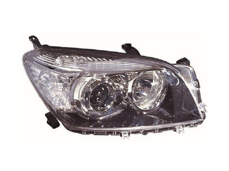 Faro derecho H11+HB3 Negro TOYOTA RAV 4 Para 1 lámpara H11 y 1 lámpara HB3, base negra. Ajuste manual o eléctrico, suministrado sin motor. Excepto xenon.  pour TOYOTA RAV 4 Faro derecho H11+HB3 Negro TOYOTA RAV 4 Para 1 lámpara H11 y 1 lámpara HB3, base negra. Ajuste manual o eléctrico, suministrado sin motor. Excepto xenon.  pour TOYOTA RAV 4