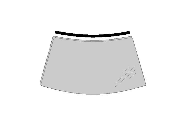 Acceder a la pieza Moldura parabrisas superior