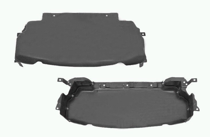 Acceder a la pieza Protección inferior bajo parachoques delantero