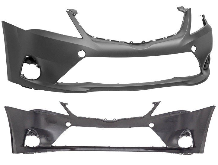 Acceder a la pieza Parachoques delantero negro