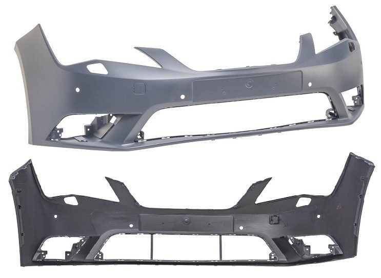 Acceder a la pieza Parachoques delantero imprimado para lavafaros y sensores