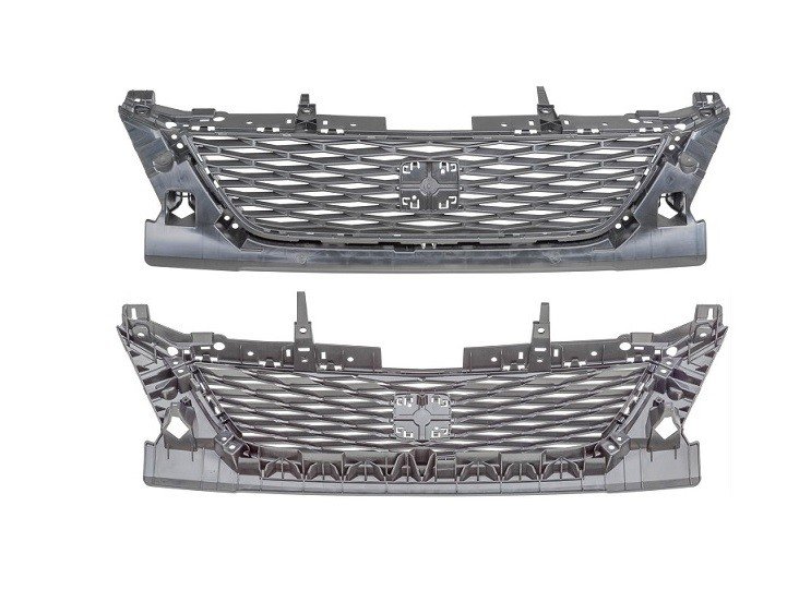 Acceder a la pieza Rejilla frente