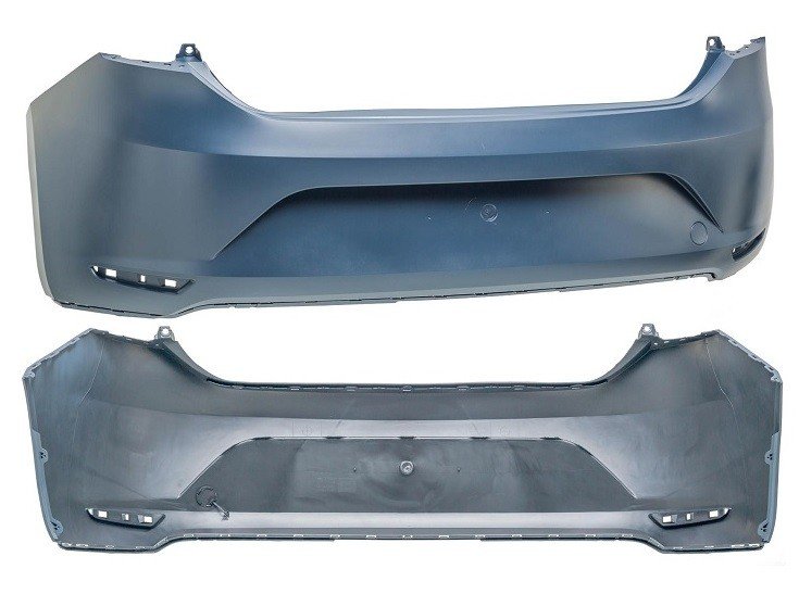 Acceder a la pieza Parachoques trasero imprimado