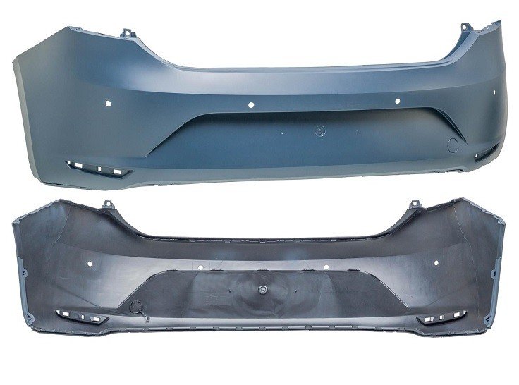 Acceder a la pieza Parachoques trasero imprimado + sensores