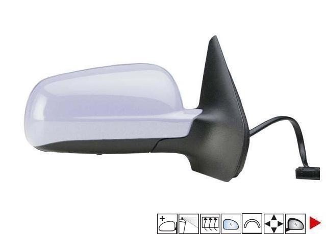 Retrovisor derecho eléctrico, térmico, imprimado cristal azul G VOLKSWAGEN BORA Completo, con carcasa para pintar y cristal convexo azul. Ajuste interior eléctrico, térmico. Gran modelo.  pour VOLKSWAGEN BORA Retrovisor derecho eléctrico, térmico, imprimado cristal azul G VOLKSWAGEN BORA Completo, con carcasa para pintar y cristal convexo azul. Ajuste interior eléctrico, térmico. Gran modelo.  pour VOLKSWAGEN BORA