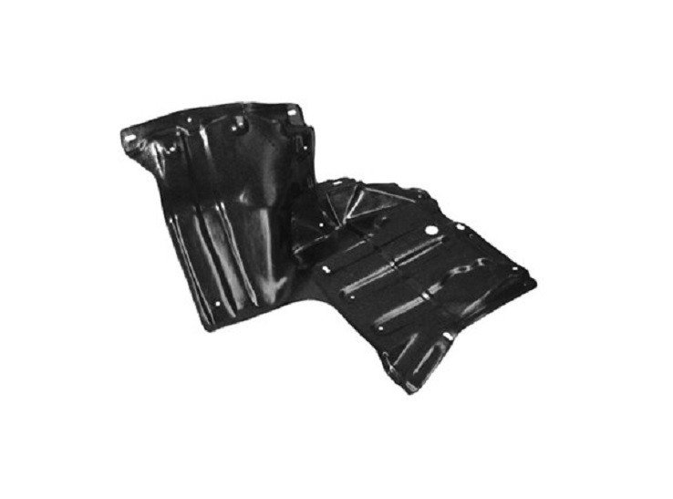 Acceder a la pieza Protección lateral motor izquierda  [Cambio manual)