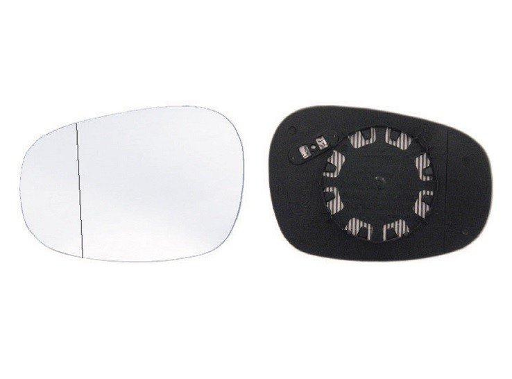 Cristal + soporte retrovisor izquierdo térmico [gran ángulo]